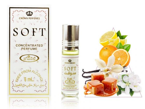 Al Rehab oil perfume Soft, 6 ml (Women) wholesale